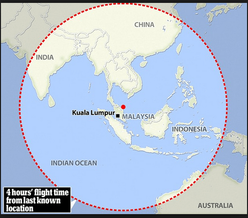 flight 370 indian ocea