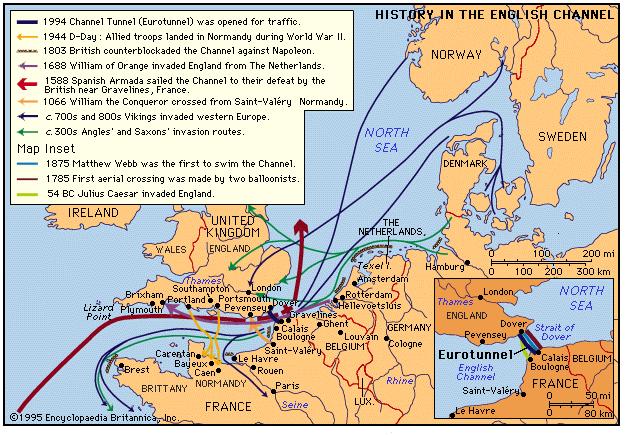 Seafaring and History in the English Channel