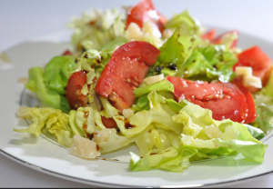tomato lettuce salad